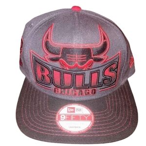 NEW New Era 9Fifty Chicago Bulls Hardwood Classics Black/Red/Gray Snapback Hat